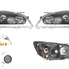 Far Lexus Is (Xe1), 10.1998-10.2005, fata, Stanga+Dreapta, xenon; cu LED indicator; D2R+H1; manual/electric; negru; fara unitate control; tuning; far