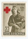 |Romania, LP 407/1956, OSP, Crucea Rosie, MNH