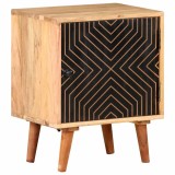 Cumpara ieftin Noptiera, 40x30x50 cm, lemn masiv de acacia