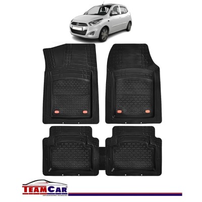 Covorase Auto TeamCar&amp;reg; Hyundai i10 I (2007-2013) - Cauciuc Tip Tavita foto