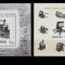 RO 2012 ,LP 1934+1952 ,&quot;Fiare de calcat I +II&quot; , colita 525+538 ,MNH