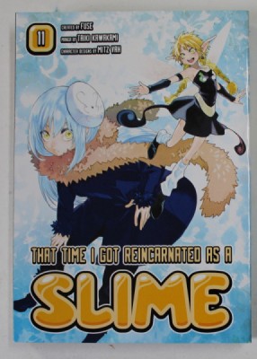 THAT TIME I GOT REINCARNATED AS A SLIME , VOLUME 11 , by FUSE ..TAIKI KAWAKAMI , 2019 , BENZI DESENATE * foto