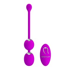 Pretty Love Willie - Bile Vaginale cu Telecomandă Wireless, 20 cm