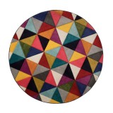 Cumpara ieftin Covor Samba Multicolor 160X160 cm, rotund, Flair Rugs