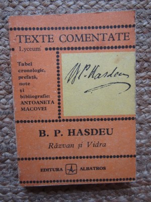 B. P. HASDEU - RAZVAN SI VIDRA foto