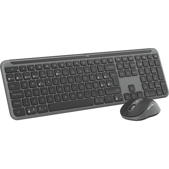 Tastatură și Mouse Logitech MK950 Grafit Qwerty Spaniolă