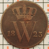 Olanda 1 cent 1823 - Willem I - km 47 - A011, Europa