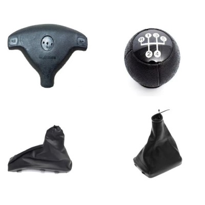Ăccesorii Opel Astra G, nuca schimbator, manson schimbator, manson frana de mana si capac airbag foto