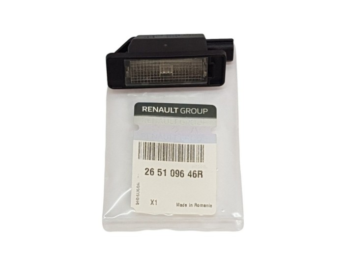 Lampa numar spate RENAULT MEGANE, 03.2016-11.2019 kombi (Grandtour), model : GrandCoupe; SCENIC/GRAND SCENIC, 10.2016-11.2019; Master 2024-, partea c