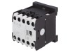 Contactor 4P NO 110VAC 6A pe șină DIN