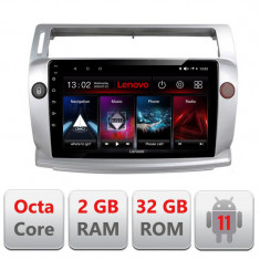 Navigatie dedicata Citroen C4 D-088 Lenovo Octa Core cu Android Radio Bluetooth Internet GPS WIFI DSP 2+32 GB 4G KIT-088+EDT-E5 CarStore Technology