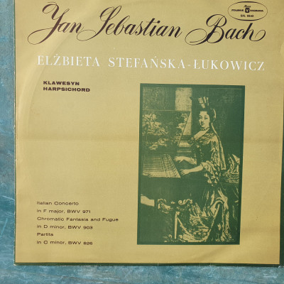 Bach: Clavecin si harpa, Italian Concerto, Elzbieta Stefanska Lukowicz foto