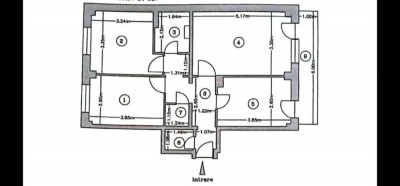 Apartament 3 camere, Bascov. foto