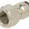 Racord push-in simplu alamă nichelată 1/4&quot; - 0,99&divide;20bar