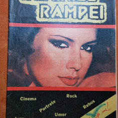 revista luminile rampei anii '80-cinema,umor,rebus,portrete,jazz,rock