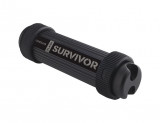 Memorie USB Corsair Flash Survivor Stealth, 32GB, aluminiu, shock resistant, waterproof, USB 3.0