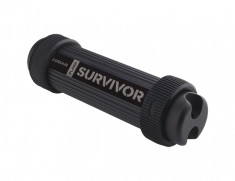 Memorie USB Corsair Flash Survivor Stealth, 256GB, aluminiu, shock resistant, waterproof, USB 3.0 foto