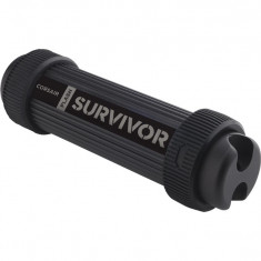 Memorie USB Corsair Flash Survivor Stealth, 512GB, aluminiu, shock resistant, waterproof, USB 3.0