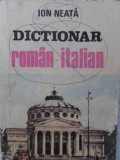 DICTIONAR ROMAN-ITALIAN-ION NEATA