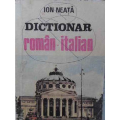 DICTIONAR ROMAN-ITALIAN-ION NEATA