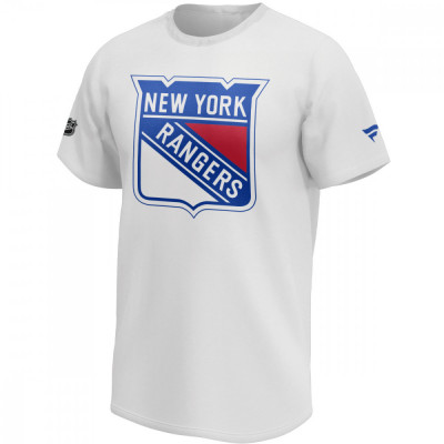 New York Rangers tricou de bărbați mid essentials crest t-shirt - S foto