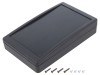 SUPERTRONIC Carcasă Desktop PP081N-S/PP081N, ABS, Negru, 90x144x30mm