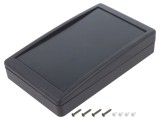 Carcasă desktop ABS neagră 90x144x30mm