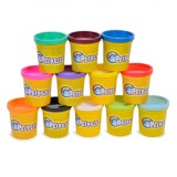 Set Plastilină, Multicolor, 12 Bucăți, Capacitate 85g