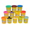 Set Plastilină, Multicolor, 12 Bucăți, Capacitate 85g