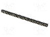Conector 80 pini, seria {{Serie conector}}, pas pini 2.54mm, CONNFLY - DS1002-01-2*40V13