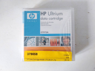 ** Caseta stocat HP ULTRIUM 400GB DATA CARTRIDGE - C7972A - sigilata foto