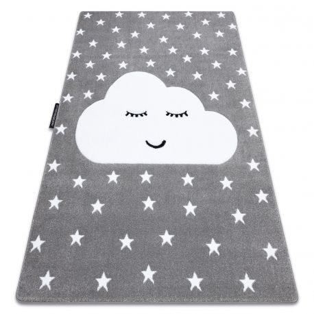 Covor PETIT CLOUD NOR STEA gri, 80x150 cm