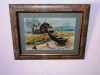 Gheorghe Sarbu (1883-1955) &quot;Delta&quot;, acuarela, tablou autentic, Marine, Altul