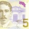 Bancnota Costa Rica 5.000 Colones 2009 - P276 UNC