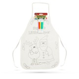 sort pentru Copii de Colorat, cu Carioci Incluse, 56 A 34 cm