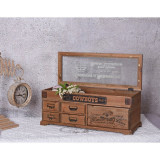 Cutie din lemn pentru depozitat diverse obiecte LOF024, Comode si bufete