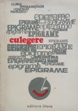 Cumpara ieftin Culegere Epigrame, Colectiv, Litera, 1976, Poezie Rom&acirc;nă, 230 Pagini, 13x19 cm