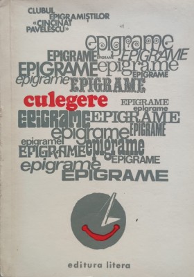 Culegere De Epigrame - Colectiv , E59 foto