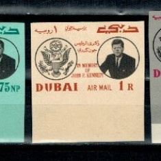 Dubai 1964 - J.F. Kennedy, serie ndt neuzata