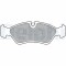 DELPHI LP585 set placute frana,frana disc