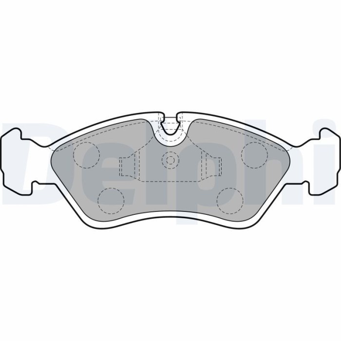 DELPHI LP585 set placute frana,frana disc