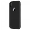 Husa Silicon TPU Slim Antisoc NEGRU Apple iPhone X Protectie Socuri Zgarieturi Usoara