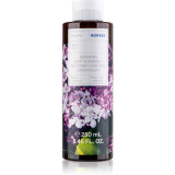 Korres Lilac gel de dus imbatator cu arome florale 250 ml