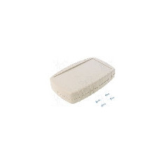 Carcasa ABS, 90mmx145mmx32mm, GAINTA - G500G