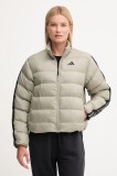 adidas geacă Essentials Climawarm culoarea verde, de tranziție, JX7809