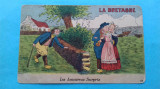 Caricatura Bretania Franta, Bucuresti, Necirculata, Printata