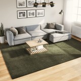 vidaXL Covor HUARTE, fir scurt moale și lavabil verde pădure 240x340cm