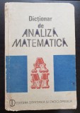 Dicționar de analiză matematică - Ion Chițescu, Romulus Cristescu (coord.)