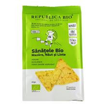 Sanatele Mazare Naut si Linte Fara Gluten Bio 40 grame Republica Bio Cod: 5949072200756 foto