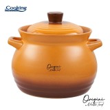 Oala Ceramica Heinner Nicolai Tand 4.5L, 17x18cm, cu Capac, Invelis Ceramic, Compatibila Cuptor si Plita (fara Inductie)